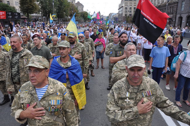 Марш захисників України відбувся в центрі Києва 74