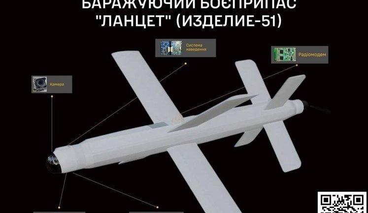 War&Sanctions: ГУР раскрыло состав российских дронов "Ланцет" и "Скальпель"