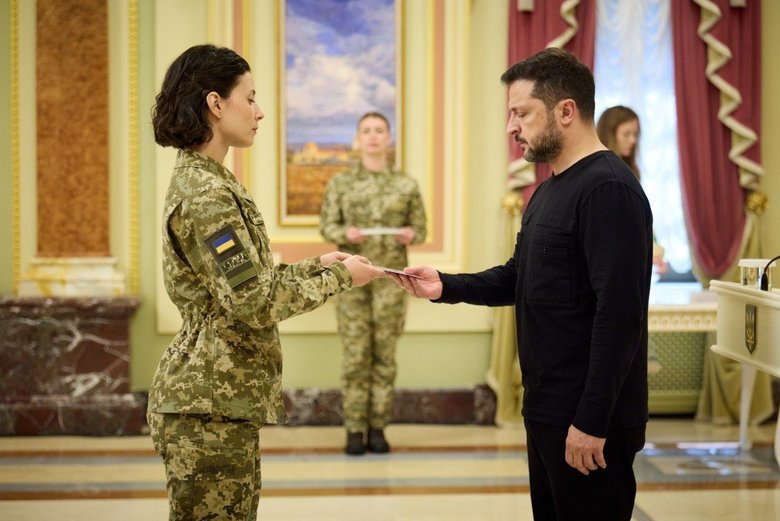 Награждение военных