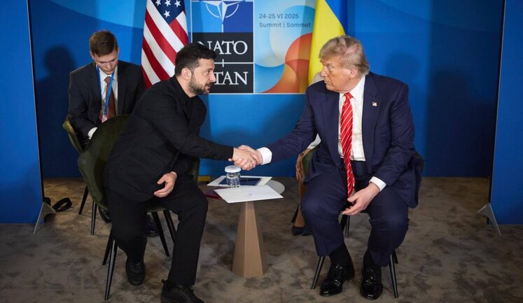 Зеленський про зустріч із Трампом: Говорили про те, як досягти припинення вогню та справжнього миру