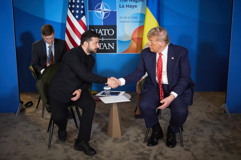 Зеленський розкрив деталі зустрічі з Трампом 25 червня