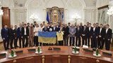 футбол порошенко