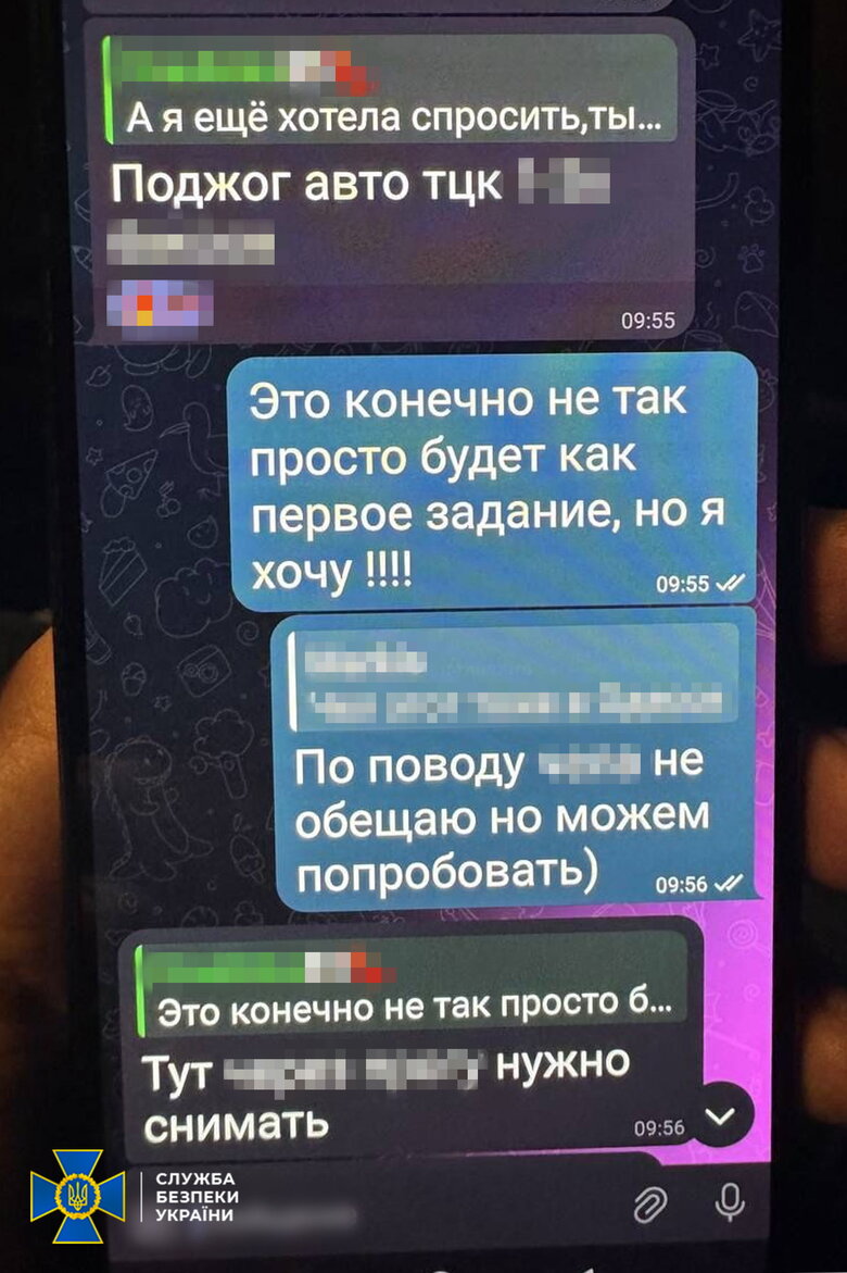 затримані підпалювачі
