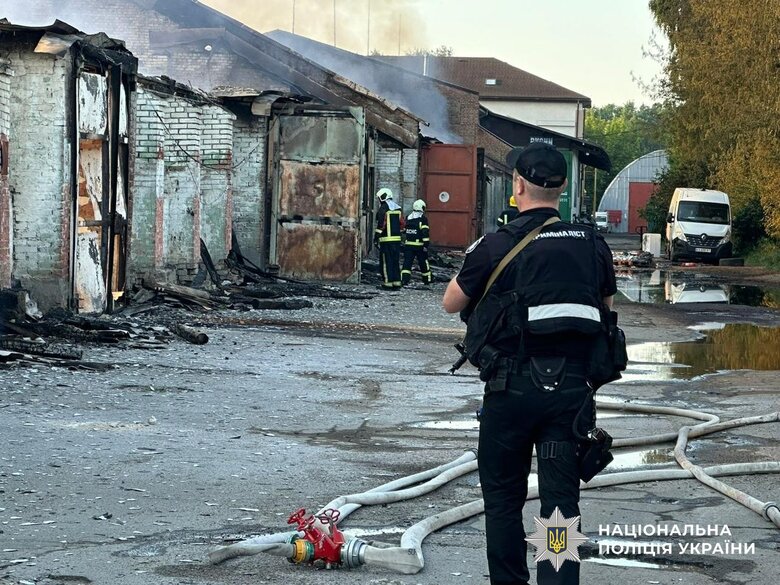 Kyiv after the shelling on 17 June