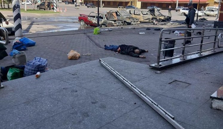 As result of missile strike on Kramatorsk 39 are lost and 87 are wounded, - Kyrylenko
