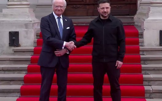 Зеленський і Король Швеції Карл XVI Густав обговорили посилення Повітряних сил та гуманітарну й енергетичну допомогу. ВIДЕО