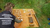 Схрон террористов с оружием и боеприпасами пограничники нашли на Луганщине. ВИДЕО+ФОТОрепортаж