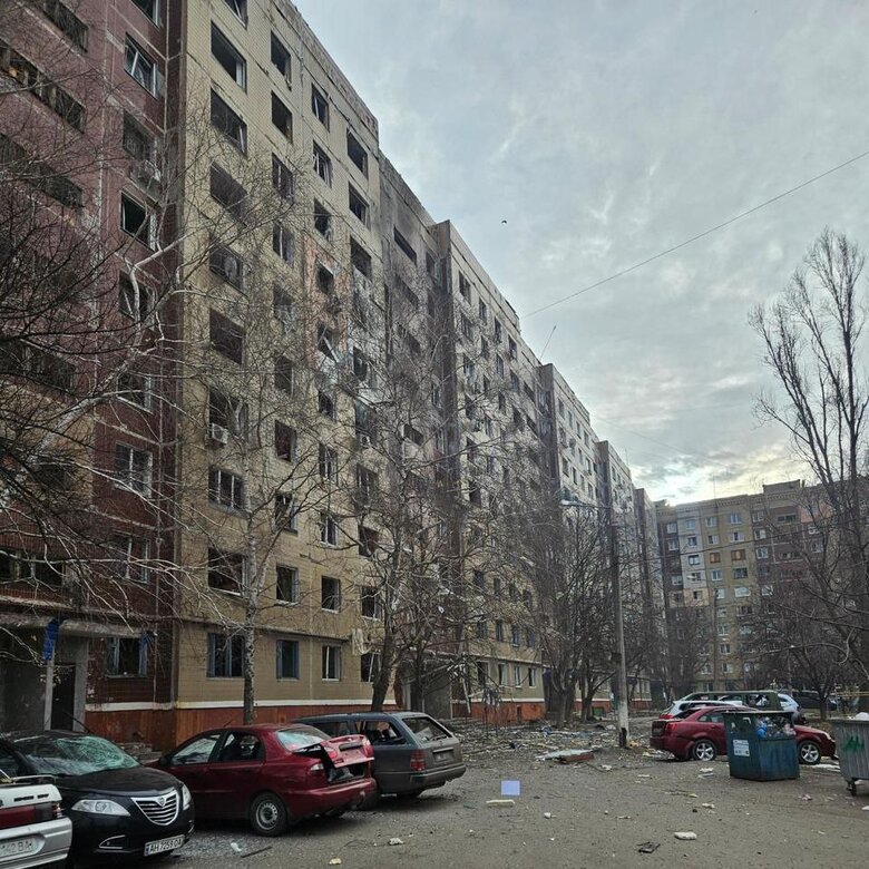Краматорськ після обстрілу