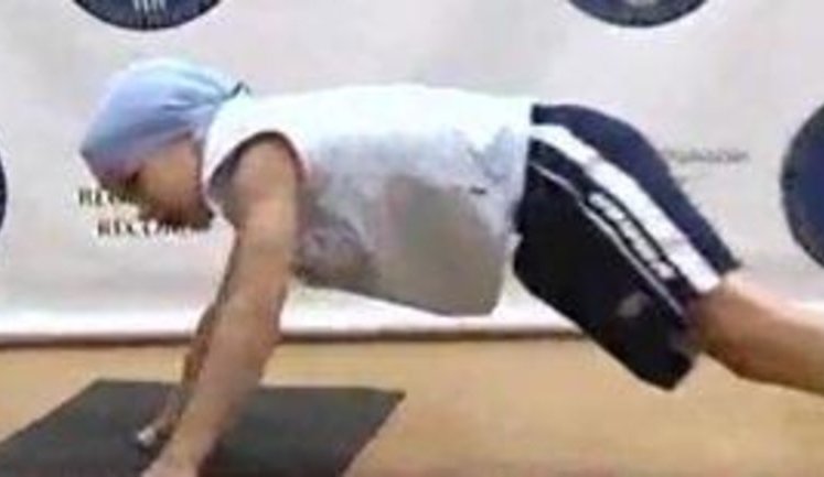 7-летний Андрей Косташ сделал 4 тысячи отжиманий от пола и установил рекорд для книги Гиннесса. + ВИДЕО