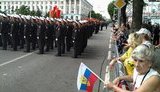 Окупанти провели в Сімферополі репетицію військового параду без масок і соціальної дистанції. ФОТО