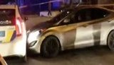 Нічна гонитва в Києві закінчилася тараном патрульного "Пріуса", стріляниною і пораненням "втікача" в голову. ВІДЕО+ФОТОрепортаж