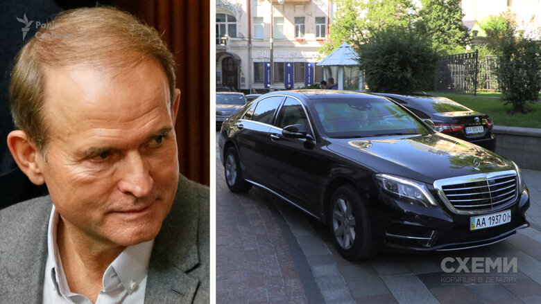 Правоохранителям неизвестно местонахождение бронированного Mercedes Медведчука, - СМИ 01