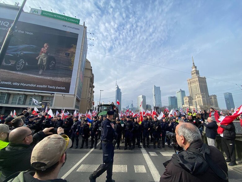 Протест фермерів у Польщі