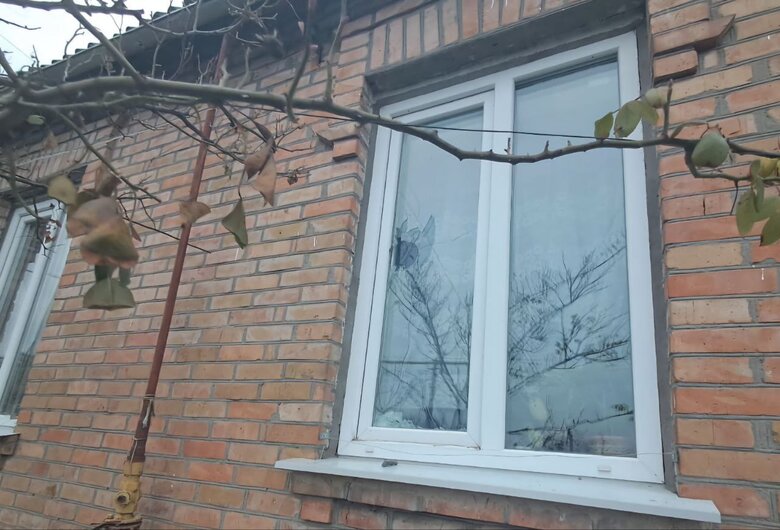 Shelling of Nikopol district and injury of a woman on February 6