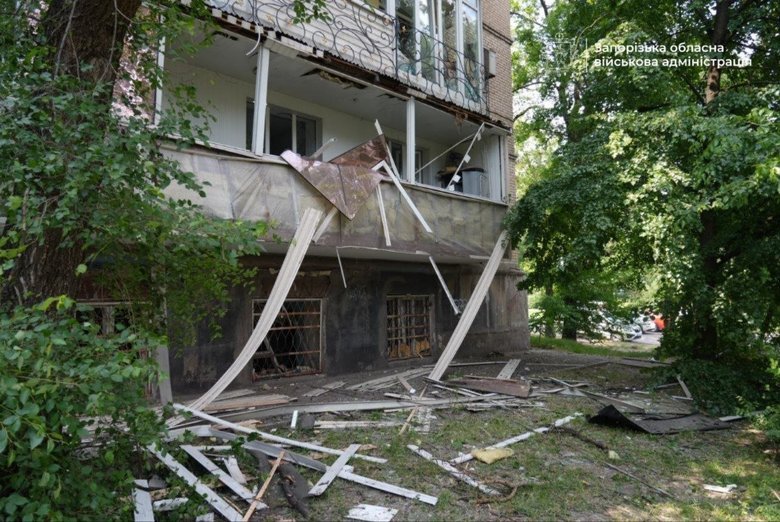 Обстріл Запоріжжя