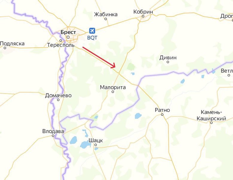 В Беларуси военная техника перемещается в сторону границ Литвы и Украины 05