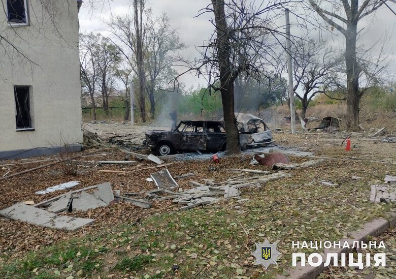 Consequences of enemy shelling of Donetsk region 08