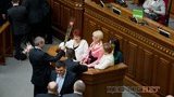 Блокировка Рады: женский день в парламенте. ФОТОрепортаж. (Обновлено)