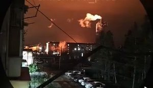 Дроны атаковали Афипский НПЗ РФ: в городе - блэкаут. ВИДЕО