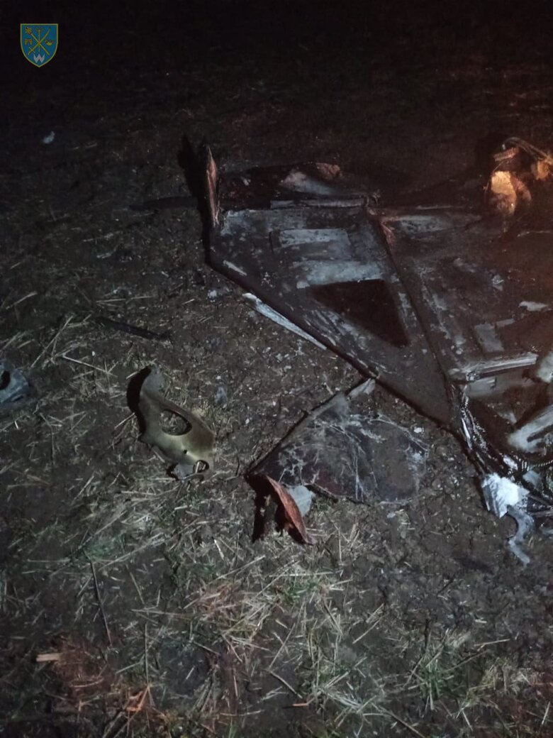 Уламки ворожого Шахеда, знищеного на Вінниччині 07