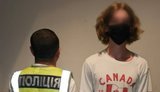 Студент на велосипеде ехал по эскалатору на станции Арсенальная