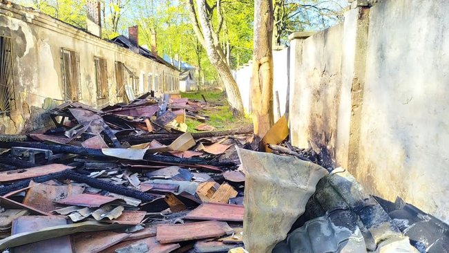 Центр реабілітації учасників АТО підпалили у Львові, - Садовий 03