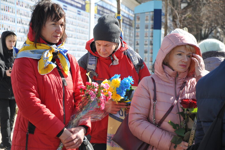 Memory of soldiers who died in war with Russian Federation since 2014 was commemorated in center of Kyiv 10