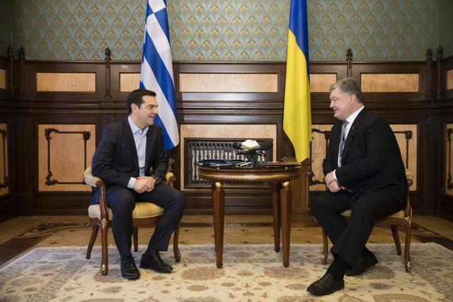 Порошенко проводить зустріч із прем'єр-міністром Греції Ципрасом 05 Порошенко проводить зустріч із прем'єр-міністром Греції Ципрасом 05