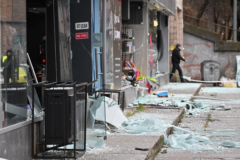 Consequences of Russian missile strike on house in Solomianskyi district of Kyiv 48
