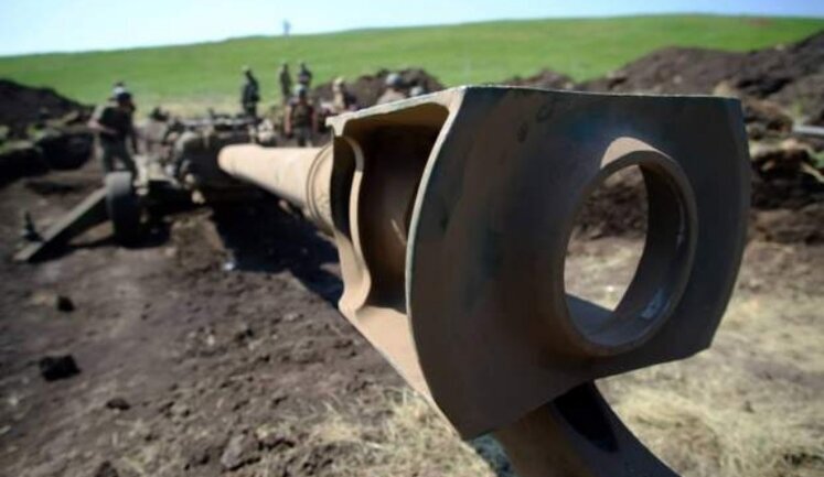 Crossing over Siversky Donets was destroyed by M777 howitzers provided by United States - General Staff