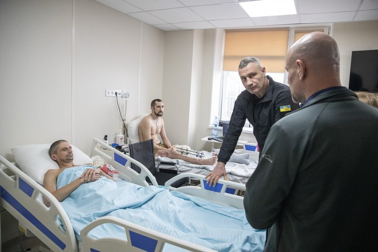 В Киеве открыли новое отделение реабилитации раненых военных