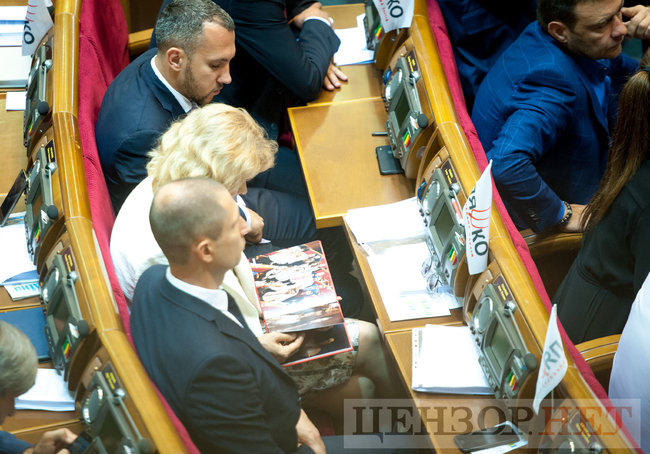 Відкриття сесії, жестикулювання Гройсмана, розмова Андрієвського й Луценко і плакат Медведчук підарешт - робочий день у ВР 4 вересня 09