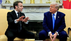 Переговори Макрона і Трампа