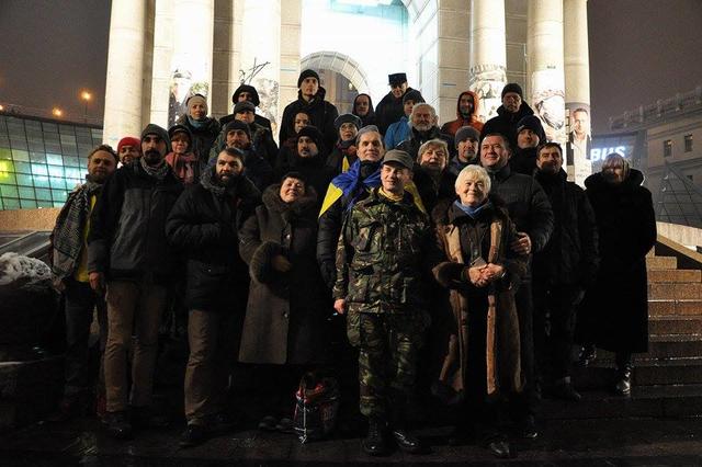 На Майдані відбулася акція памяті, присвячена початку Революції гідності 02