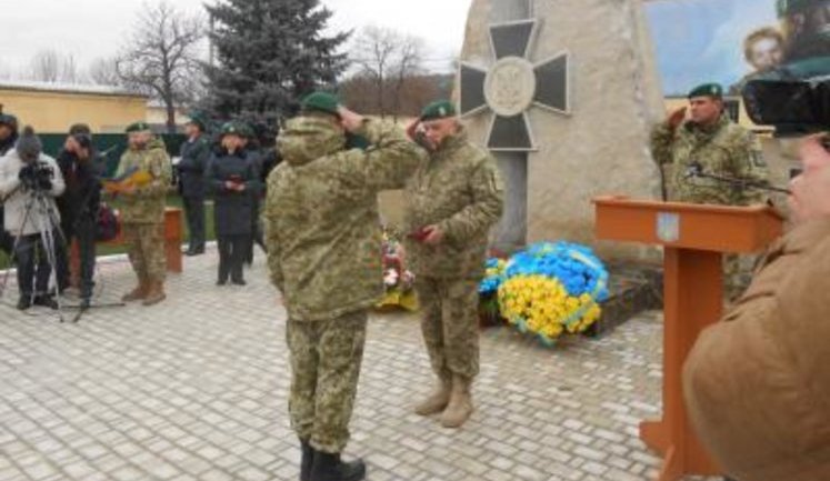 Меморіал пам'яті загиблим прикордонникам відкрили у Могилеві-Подільському. ФОТОрепортаж