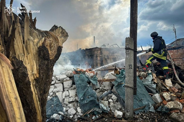 Russian Federation’s MLRS strike on Zolochiv in the Kharkiv region