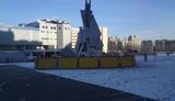 В Киеве разваливается памятник чернобыльцам. ФОТОрепортаж