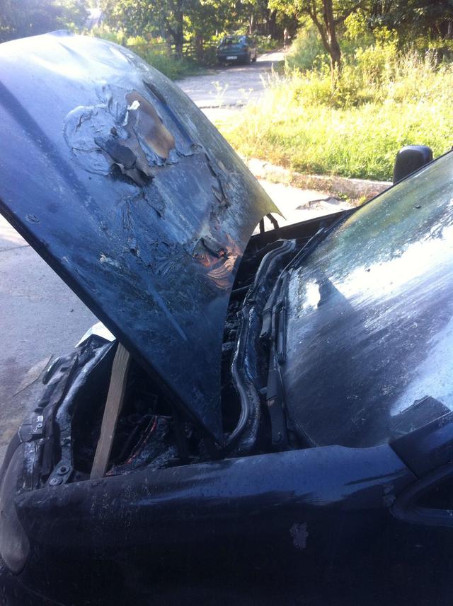поджог закарпатье автомобиль месть