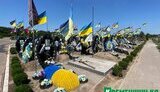 В Кременчуге повредили могилу военного