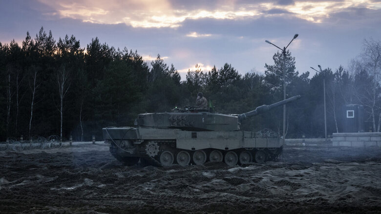 Українські танкісти пройшли у Польщі курс навчання на танках Leopard 08