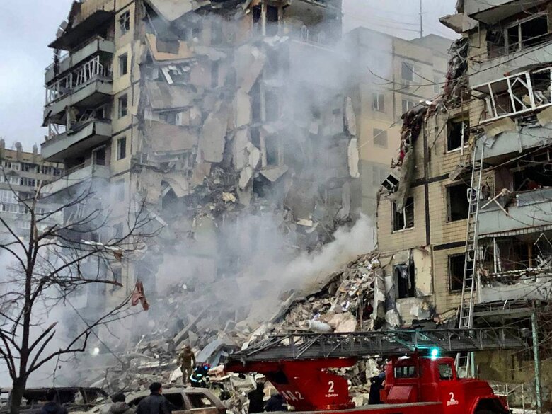 Attack on high-rise building in Dnipro: 10 injured, two of them children, - Reznichenko 02