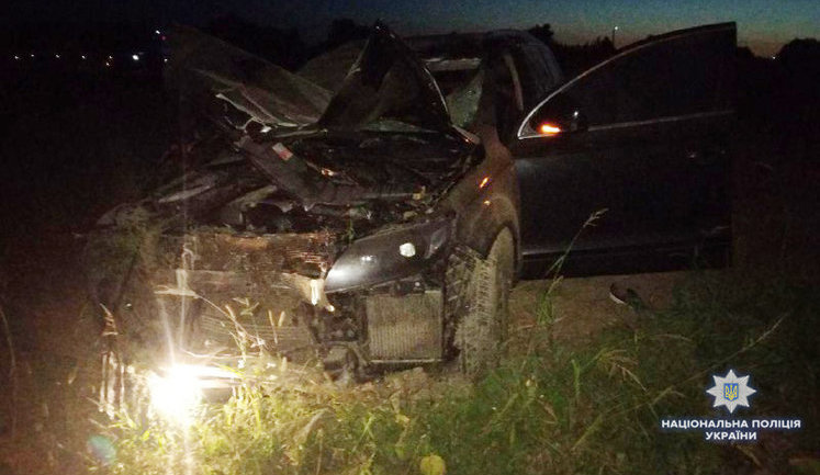 Drunken Sarny District Council member Zembitskyi remains at large after hitting and killing bike rider with his car. PHOTOS