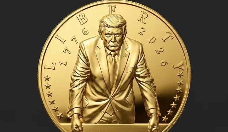"Немає більш символічного профілю": в США планують випустити золоту монету із зображенням Трампа на честь 250-річчя країни