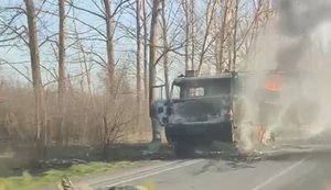 Эффективность на расстоянии 57 км: дроны ВСУ уничтожают вражескую технику в глубоком тылу. ВИДЕО