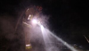 Russian troops attacked Mykolaiv region with drones: agricultural enterprise was on fire. PHOTOS