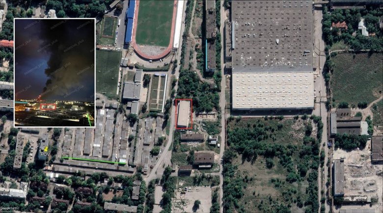 удар по Таганрогу