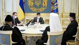 Зеленський просить глав ПЦУ, УПЦ і УГКЦ звернутися з посланням про дотримання режиму тиші на Донбасі: Його мають почути і на тимчасово окупованих територіях