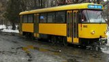 Очередное "покращення": в Днепропетровске специально для Януковича пустили новые трамваи. ФОТО