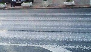 Важка військова техніка з репетиції параду до Дня Незалежності руйнує дорожнє покриття, - "Київавтодор". ФОТОрепортаж