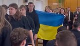 Students in Poprad protested against the Slovak prime minister over the war in Ukraine